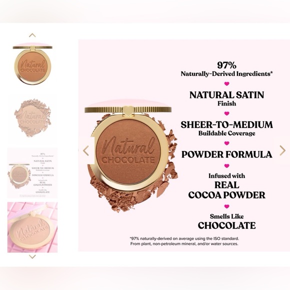 Too Faced Bronzer Chocolate Soleil in Golden Cocoa - Picture 4 of 7